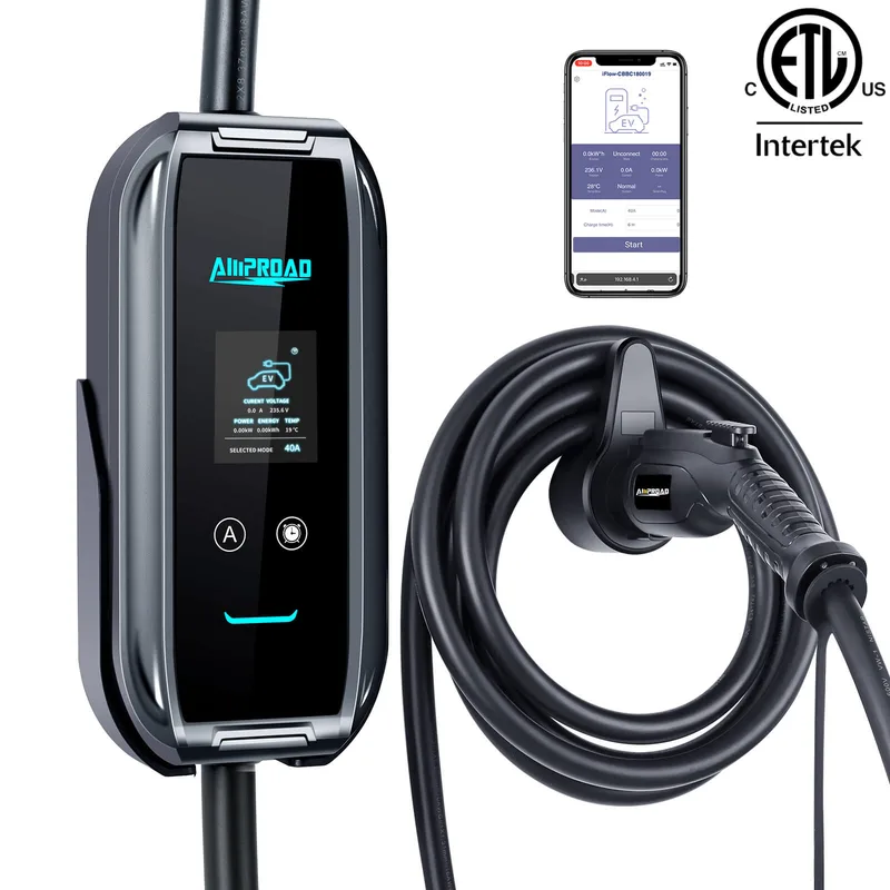 Manufacturer photo of the AMPROAD iFlow P9 (40 A, dual voltage)