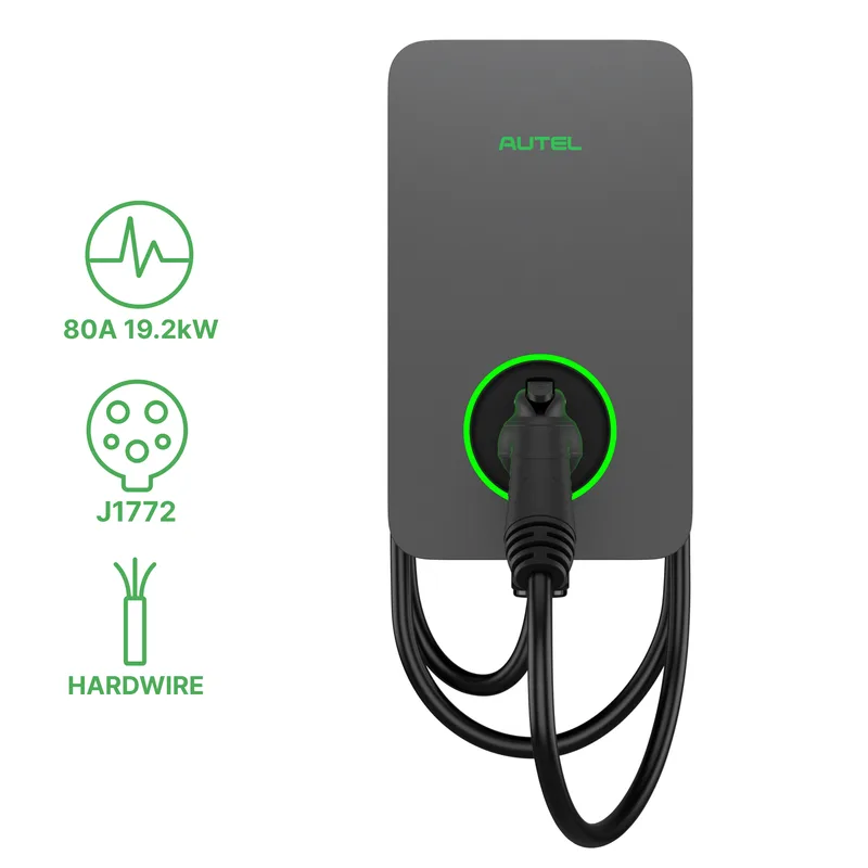 Manufacturer photo of the Autel MaxiCharger 80A 19.2kW Residential