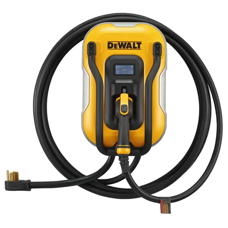 Manufacturer photo of the DeWalt Level 2 EV Charger, 40 A