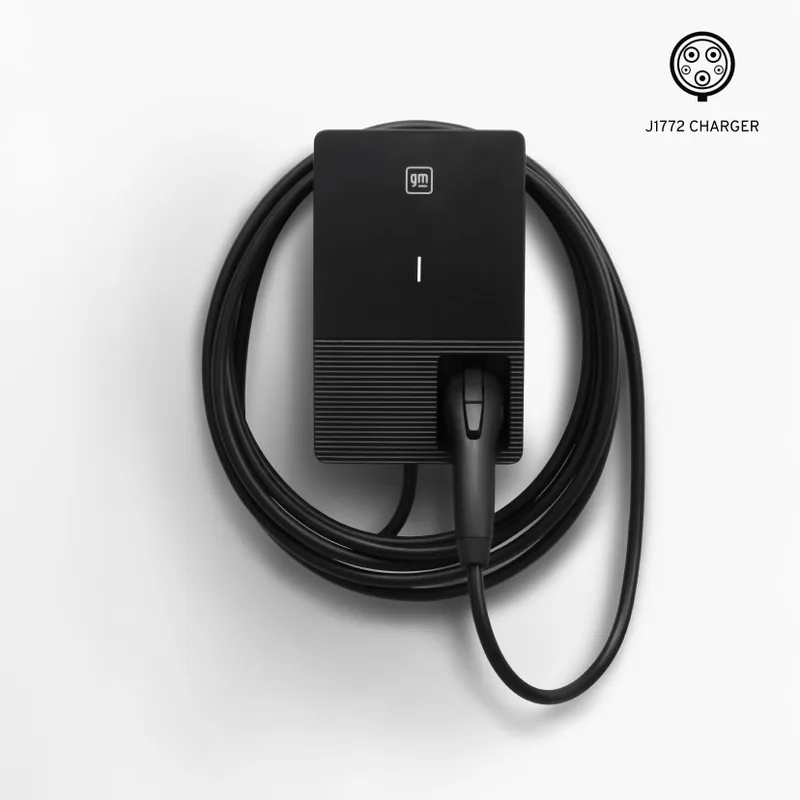 Manufacturer photo of the GM PowerUp 2 (J1772) Charger