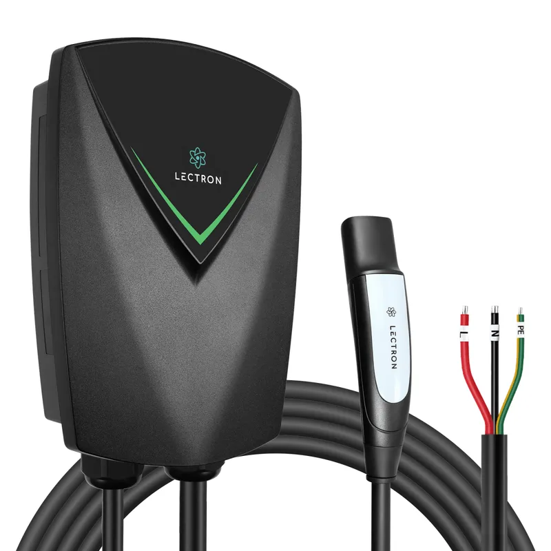 Manufacturer photo of the Lectron NEXUS Level 2 NACS (48A hardwired)