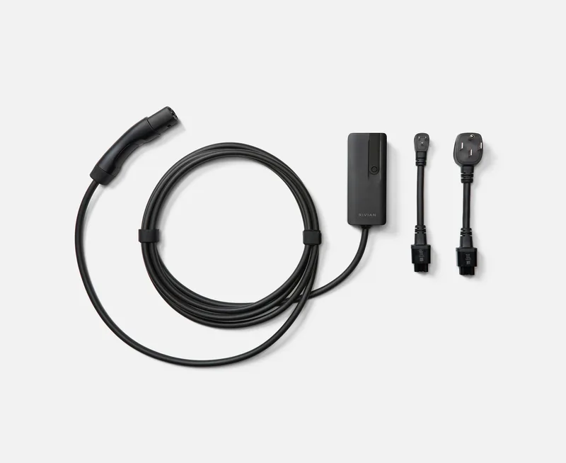 Manufacturer photo of the Rivian Portable Charger (NACS)