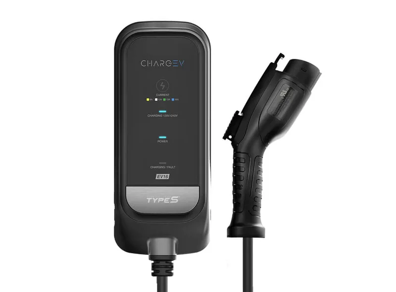 Manufacturer photo of the TYPE S CHARGEEV 16A Level 1 Charger